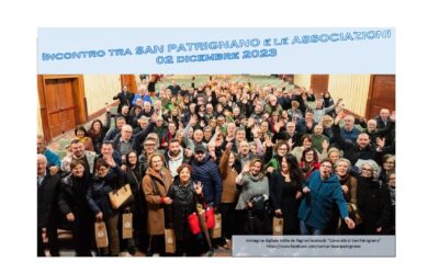 INCONTRO TRA SAN PATRIGNANO e le ASSOCIAZIONI O2 DICEMBRE 2023
